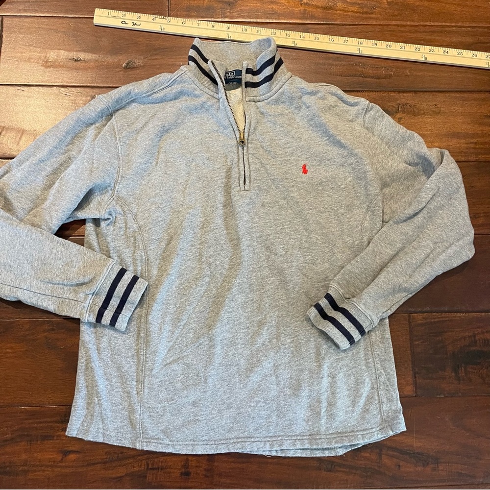 Polo Ralph Lauren boys 16-18 or women’s small 1/4 zip sweater
